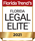 Florida legal elite badge of 2021